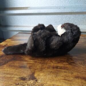 Vintage Folkmanis Folktails Plush Brown Sea Otter Full Body Hand Puppet 14" Baby